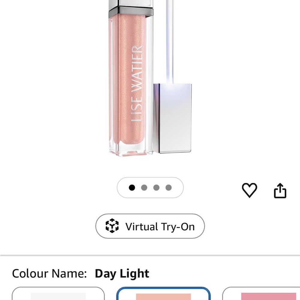 Brand new Lise Watier Haute Lumière High Shine Lip Gloss Color Day Light
